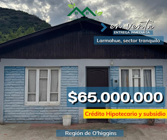 Casa-Larmahue(crédito hipotecario)