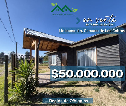 Casa-Llallauquén(comuna de las cabras)